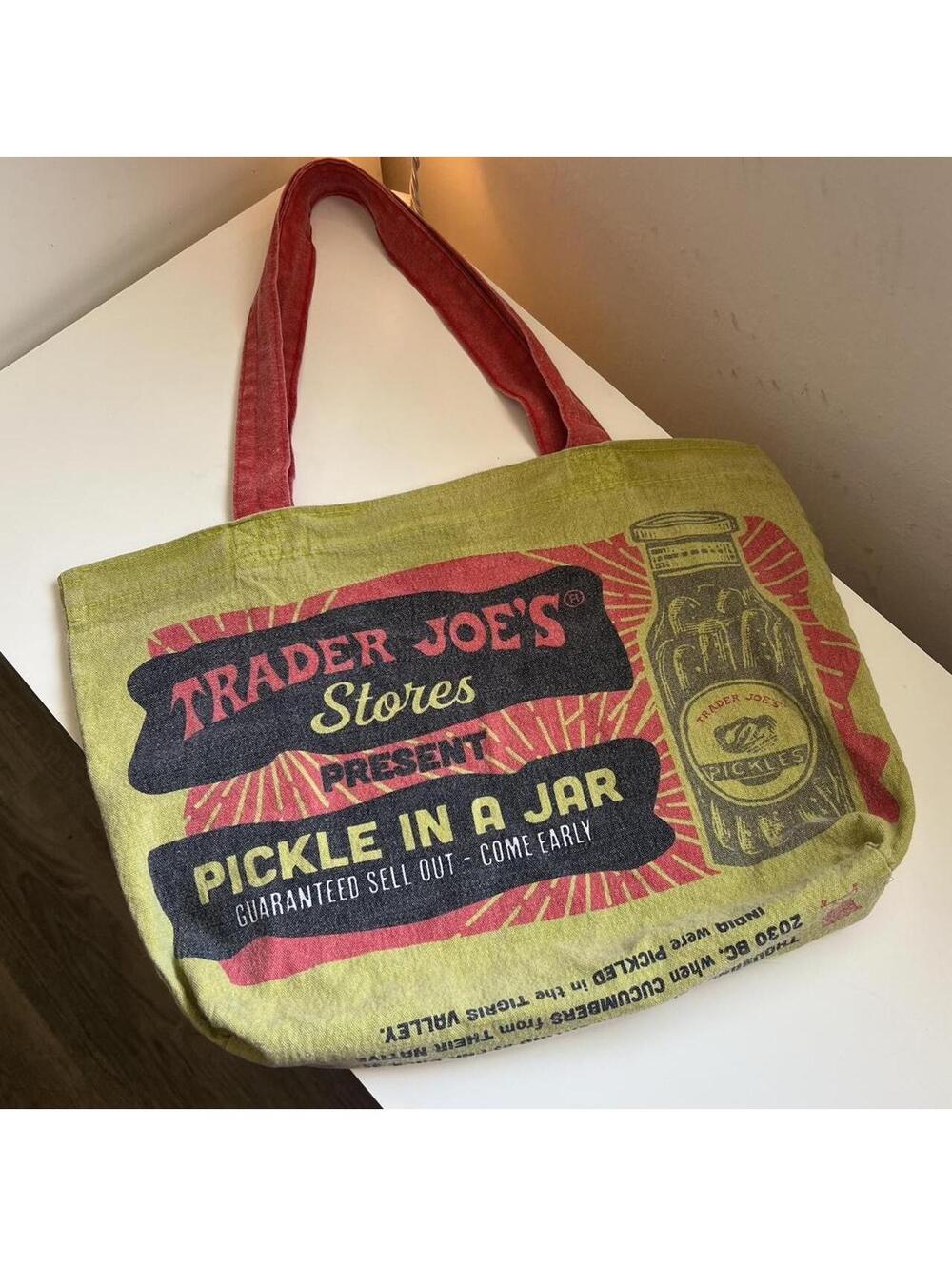 Trader Joe’s Pickle Tote - Picture 1 of 4